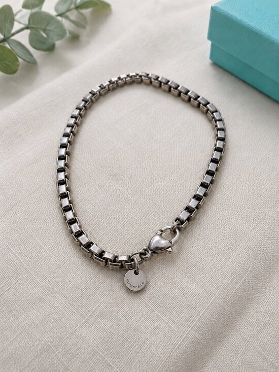 Tiffany & Co. Jewelry - Authentic Tiffany & Co. Venetian Link Bracelet – Sterling Silver 925 – Pre-Owned
